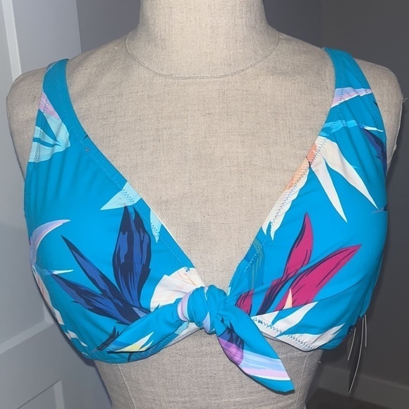Profile By Gottex Paradise Bikini Bra Top Size 12 NWT - Picture 3 of 6